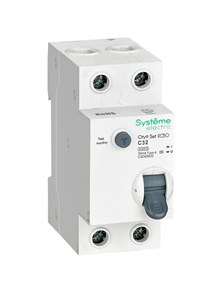 City9 Set Авт. выкл. диф. тока (АВДТ) 1P+N С 32А 6kA 30мА Тип-A 230В C9D65632