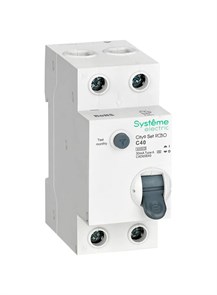 City9 Set Авт. выкл. диф. тока (АВДТ) 1P+N С 40А 6kA 30мА Тип-A 230В C9D65640