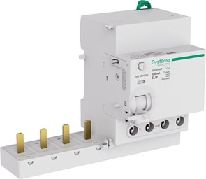 Systeme9 Блок диф. тока (БДТ) 63A 4P 100мА Тип-A 400В S9V23463
