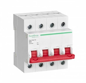 City9 Set Выключатель нагрузки (ВН) 4P 63А 400В C9S16463