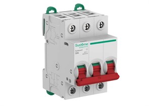 Systeme9 Выключатель нагрузки (ВН) 3P 32A 400В S9S40332