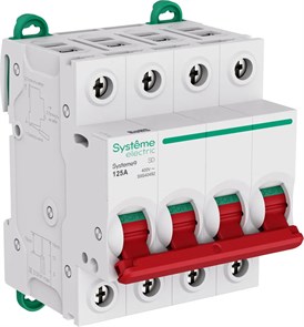 Systeme9 Выключатель нагрузки (ВН) 4P 125A 400В S9S40492
