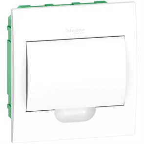 City9 Box корпус встраиваемый с белой дв. 1ряд/8мод EZ9E108P2FRU