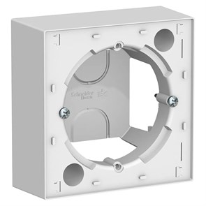 ATLASDESIGN КОРОБКА для наружного монтажа, БЕЛЫЙ ATN000100