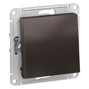 ATLASDESIGN 1-клавишный ПЕРЕКЛЮЧАТЕЛЬ, сх.6, 10АХ, механизм, МОККО ATN000661