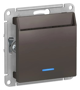 ATLASDESIGN ВЫКЛЮЧАТЕЛЬ карточный с подсветкой, 10А, без задержки отключения, механизм, МОККО ATN000667