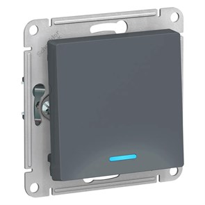 ATLASDESIGN 1-клавишный ВЫКЛЮЧАТЕЛЬ с подсветкой, сх.1а, 10АХ, механизм, ГРИФЕЛЬ ATN000713