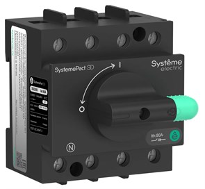 ВЫКЛЮЧАТЕЛЬ-РАЗЪЕДИНИТЕЛЬ SYSTEMEPACT SD80 3P 80A SSD00803MF0080
