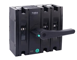 ВЫКЛ.-РАЗЪЕДИНИТЕЛЬ SYSTEMEPACT SD160 3P 63A РУКОЯТКА ФРОНТ. ЦЕНТР_РУКОЯТКА ЗАКАЗЫВАЕТСЯ ОТДЕЛЬНО SSD01603MF0063