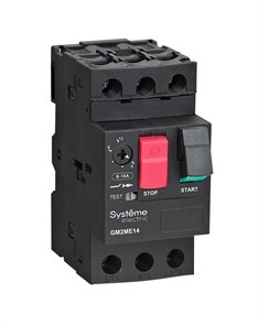 АВТ.ВЫКЛ.ЗАЩ.ДВ. GM2ME 4.0-6.3A КОМБ.РАСЦЕПИТЕЛЬ КНОП.УПР. (GV2ME10) GM2ME10