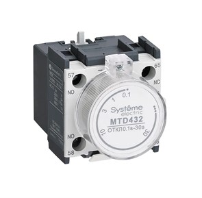 ДОП. КОНТ. MC1G/E ВЫД. ВРЕМ. ВКЛ 0,1…30С (LAETSD) MTD422