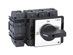 ВЫКЛЮЧАТЕЛЬ-РАЗЪЕДИНИТЕЛЬ 4P 175A IP40 С ЧЁРНОЙ РУКОЯТКОЙ НА ДВЕРЦУ 4 ВИНТАМИ MSD175420B