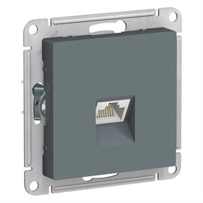 ATLASDESIGN РОЗЕТКА компьютерная RJ45 кат. 6A, механизм, ГРИФЕЛЬ ATN000786