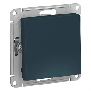 ATLASDESIGN 1-клавишный ПЕРЕКРЕСТНЫЙ ПЕРЕКЛЮЧАТЕЛЬ, сх.7, 10АХ, механизм, ИЗУМРУД ATN000871