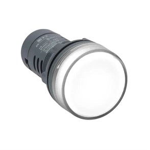 Сигнальная лампа SB7 моноблочная 22мм белая LED 230В АС SB7EV07MP