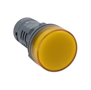 Сигнальная лампа SB7 моноблочная 22мм желтая LED 230В АС SB7EV08MP