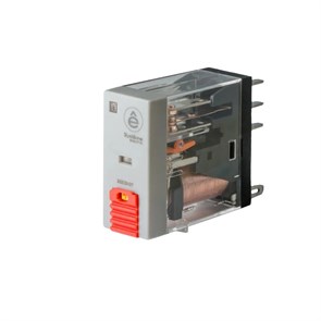 Реле 12A 1CO 48VAC тест кнопка LED SXG12E7