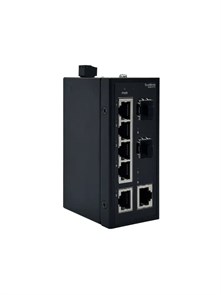 Неуправляемый промышленный коммутатор Ethernet, 6x10/100BaseT, 2x100BaseX SFP NSETU108T06X02B
