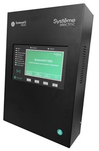 Станция пожарной сигнализации с защитой от системной ошибки, цветной LCD тачскрин 7", до 24 шлейфов FS-7600