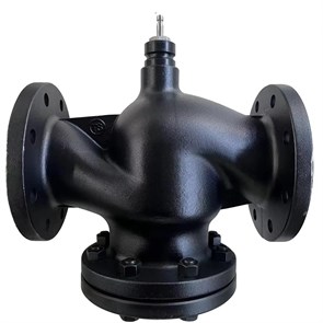 Клапан регулирующий 2-ход фланц PN16 DN100 124м3/ч -20…+130°С VGF100