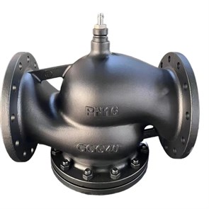 Клапан регулирующий 2-ход фланц PN16 DN200 450м3/ч -20…+130°С VGF200
