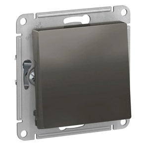 ATLASDESIGN 1-клавишный ПЕРЕКЛЮЧАТЕЛЬ, сх.6, 10АХ, механизм, СТАЛЬ ATN000961