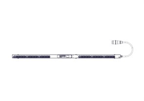 БРП Uniprom, управляемый, 0U, 240В, 1Ф, 16A, 36xC13 6xC19, 3м кабель, IEC309 UP8952
