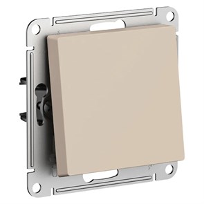 ATLASDESIGN 1-клавишный ПЕРЕКЛЮЧАТЕЛЬ, сх.6, 10АХ, механизм, ПЕСОЧНЫЙ ATN001261