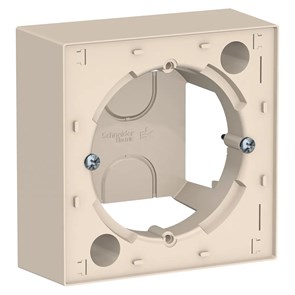 ATLASDESIGN КОРОБКА для наружного монтажа, БЕЖЕВЫЙ ATN000200