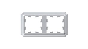 ATLASDESIGN ANTIQUE 2-постовая РАМКА, универсальная, АЛЮМИНИЙ ATN100302