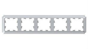 ATLASDESIGN ANTIQUE 5-постовая РАМКА, универсальная, АЛЮМИНИЙ ATN100305