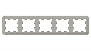 ATLASDESIGN ANTIQUE 5-постовая РАМКА, универсальная, ШАМПАНЬ ATN100505