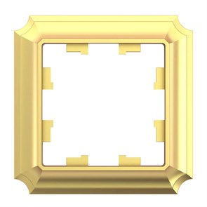 ATLASDESIGN ANTIQUE 1-постовая РАМКА, ЗОЛОТО ATN101601