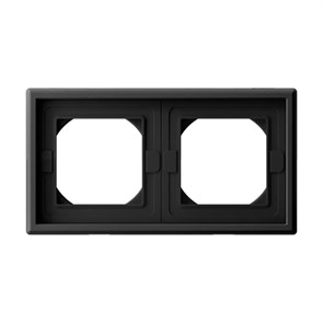 ARTGALLERY 2-постовая РАМКА IP44, КАРБОН GAL441002