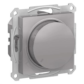 ATLASDESIGN СВЕТОРЕГУЛЯТОР (диммер) поворотно-нажимной, LED, RC, 400Вт, механизм, АЛЮМИНИЙ ATN000323