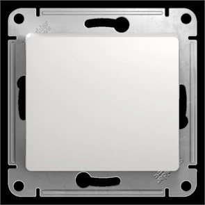 GLOSSA 1-клавишный ПЕРЕКЛЮЧАТЕЛЬ, сх.6, 10АХ, механизм, БЕЛЫЙ GSL000161