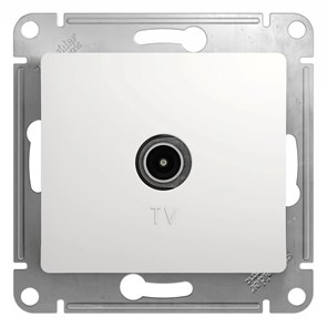 GLOSSA TV АНТЕННА коннектор, механизм, БЕЛЫЙ GSL000193