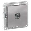 ATLASDESIGN TV РОЗЕТКА оконечная 1дБ, механизм, АЛЮМИНИЙ ATN000391 - фото 1102