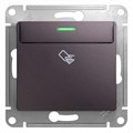 GLOSSA Карточный ВЫКЛЮЧАТЕЛЬ,10AX, механизм, СИРЕНЕВЫЙ ТУМАН GSL001469 - фото 11076