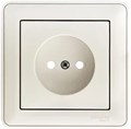 W59 РОЗЕТКА без заземления со шторками, 16А, в сборе, БЕЛЫЙ RS16-151-18 - фото 11421