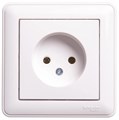 W59 РОЗЕТКА без заземления без шторок, 16А, в сборе, БЕЛЫЙ RS16-153-18 - фото 11488