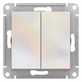 ATLASDESIGN 2-клавишный ПЕРЕКРЕСТНЫЙ ПЕРЕКЛЮЧАТЕЛЬ, сх.7+7, 10АХ, механизм, ЖЕМЧУГ ATN000473 - фото 1382