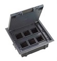 MultiDesk Люк на 12 модулей IP40 для фальшпола с монтажной коробкой, тип MDK10 MDK10112 - фото 14902