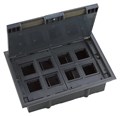 MultiDesk Люк на 16 модулей IP40 для фальшпола с монтажной коробкой, тип MDK10 MDK10116 - фото 14903