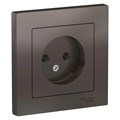 ATLASDESIGN РОЗЕТКА без заземления без шторок, 16А, в сборе, МОККО ATN000640 - фото 1868