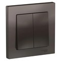 ATLASDESIGN 2-клавишный ВЫКЛЮЧАТЕЛЬ, сх.5, 10АХ, в сборе, МОККО ATN000652 - фото 1950