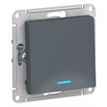 ATLASDESIGN 1-клавишный ВЫКЛЮЧАТЕЛЬ с подсветкой, сх.1а, 10АХ, механизм, ГРИФЕЛЬ ATN000713 - фото 2075