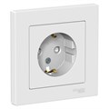 ATLASDESIGN РОЗЕТКА с заземлением со шторками, 16А, в сборе, БЕЛЫЙ ATN000144 - фото 209