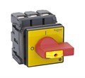ВЫКЛЮЧАТЕЛЬ-РАЗЪЕДИНИТЕЛЬ 3P 100A IP54 С КРАСНОЙ РУКОЯТКОЙ НА ДВЕРЦУ 4 ВИНТА 1 ЗАМОК MSD100360R - фото 22761