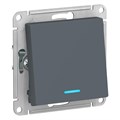 ATLASDESIGN 1-клавишный ПЕРЕКЛЮЧАТЕЛЬ с подсветкой, сх.6а, 10АХ, механизм, ГРИФЕЛЬ ATN000763 - фото 2307